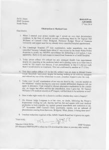 14 10 01 Obstruction to MedicalCare DrJones