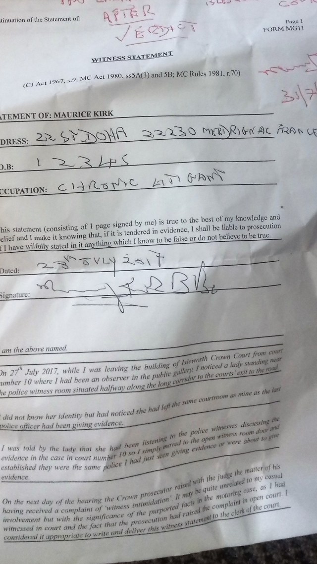 17 07 31 MJK statement re blatant police collusion 2 (2)