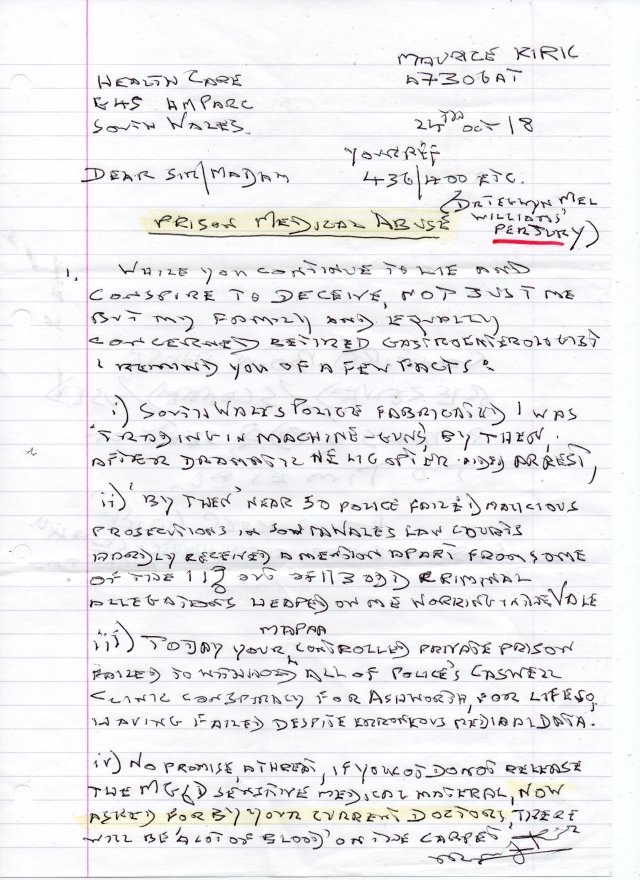 Prison Medical Abuse